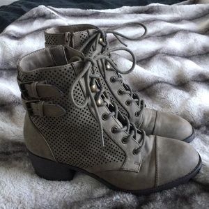 Detailed Combat Boots